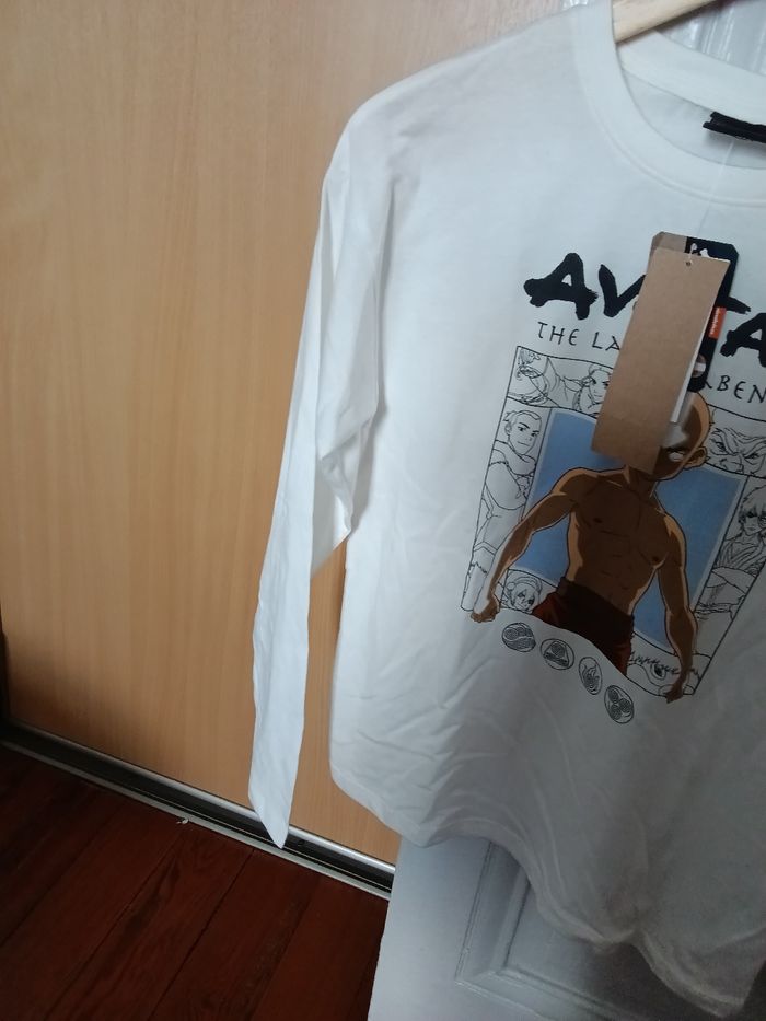 Tee-shirt Avatar blanc et multicolore - photo numéro 3