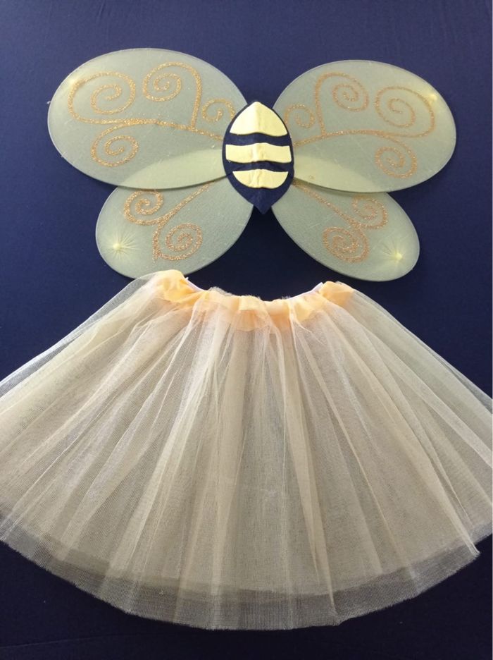 Déguisement abeille jupette 3-6ans - photo numéro 3