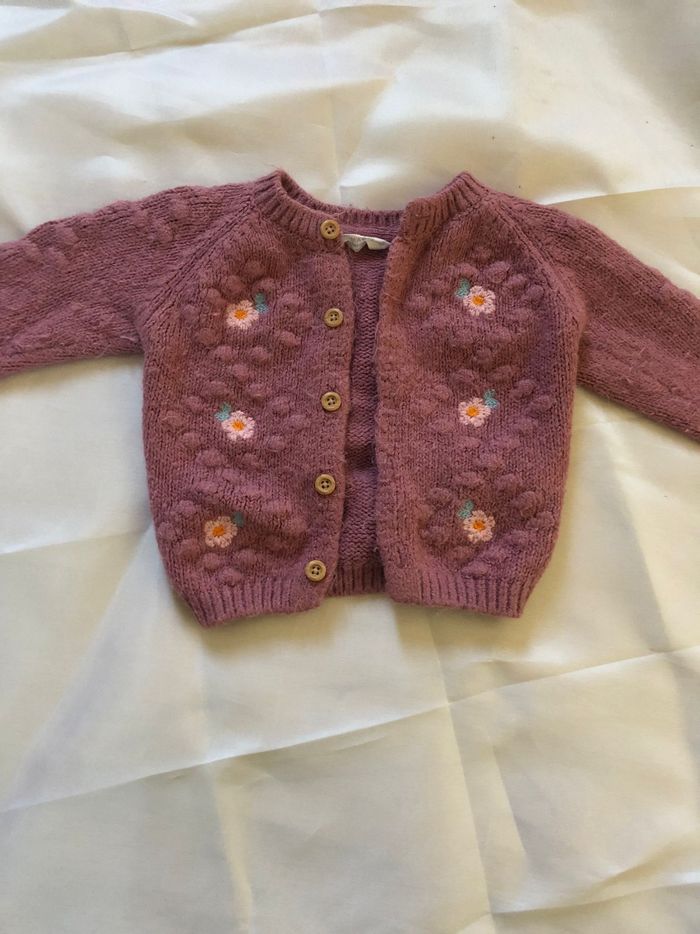 Gilet bébé fille