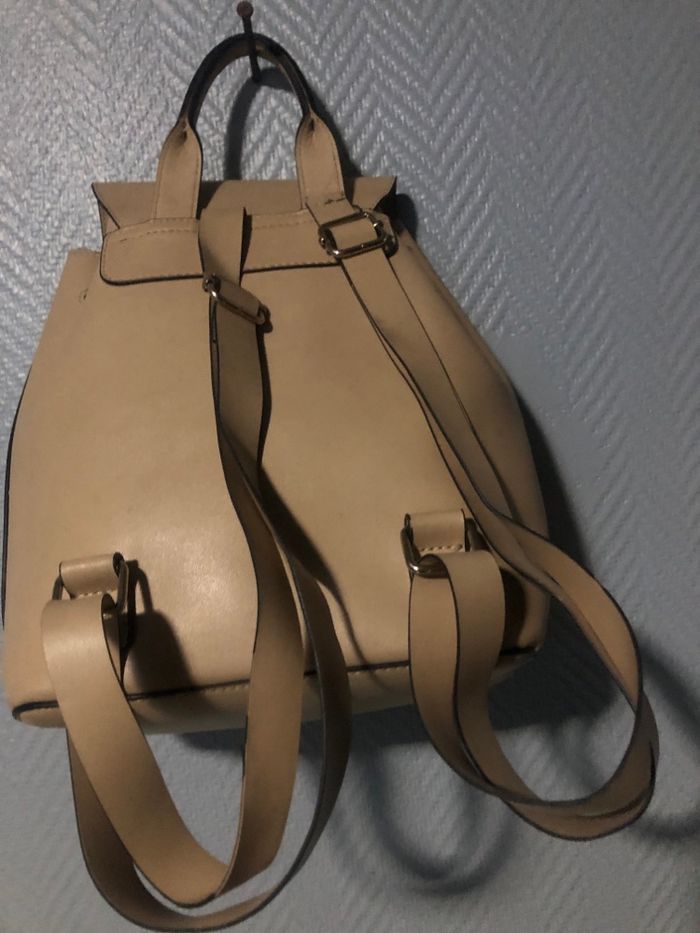 Sac à dos beige love risk - photo numéro 4