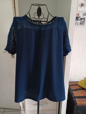 tee shirt bleu marine xl