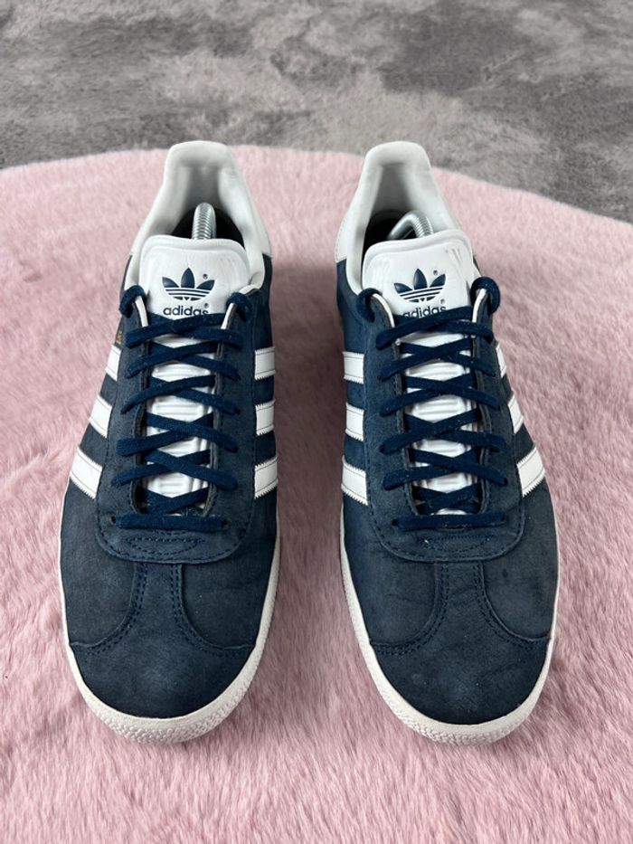 Adidas Gazelle Homme Bleu Marine 2022 QR Code Pointure FR 45 1/3 - photo numéro 4