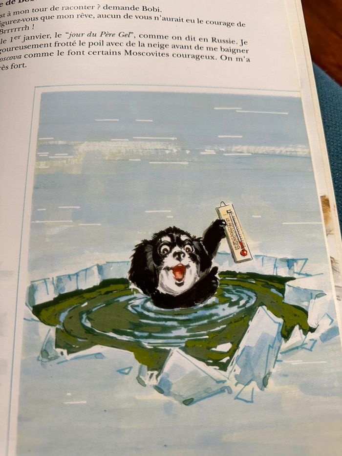 Livre album bd Pierre Probst collector relié rouge Caroline en Russie - photo numéro 8