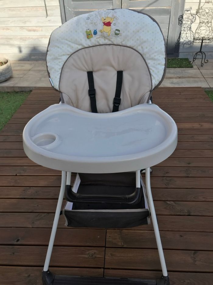 Chaise haute pliable Winnie l’ourson - photo numéro 3