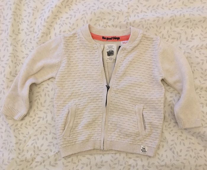 Gilet Zippé Zara 3-6 mois