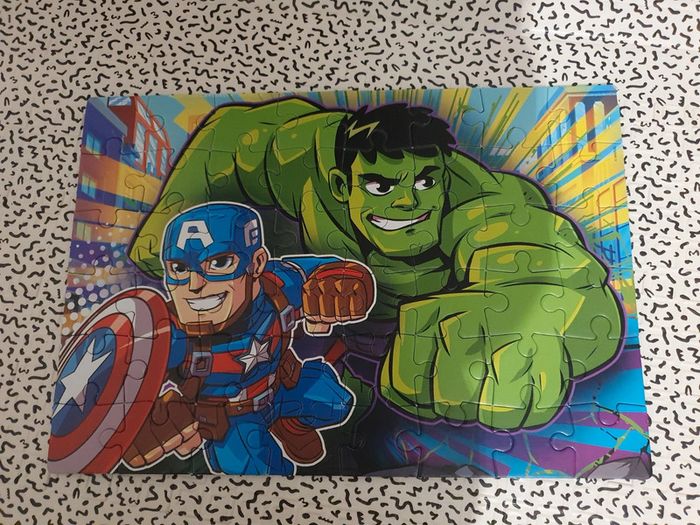 3 puzzles super heros - photo numéro 3