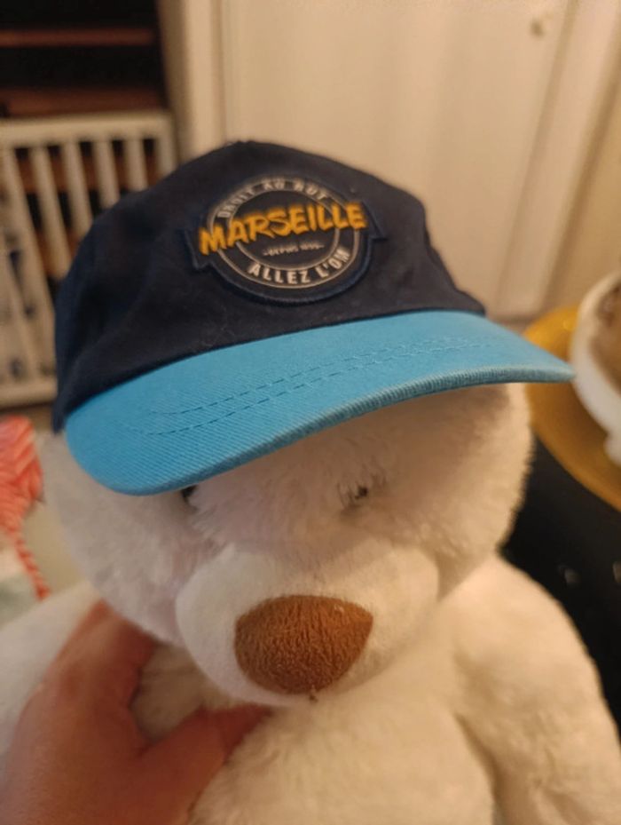 Casquette olympique de Marseille - photo numéro 2