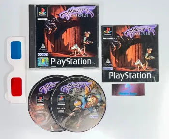 Heart of Darkness - Jeu PS1 complet lunette 3D VF Sony