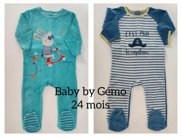 Pyjamas velours