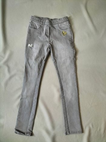 🤍 Jeans slim élastique gris - 12 ans - Orchestra - Neuf 🤍