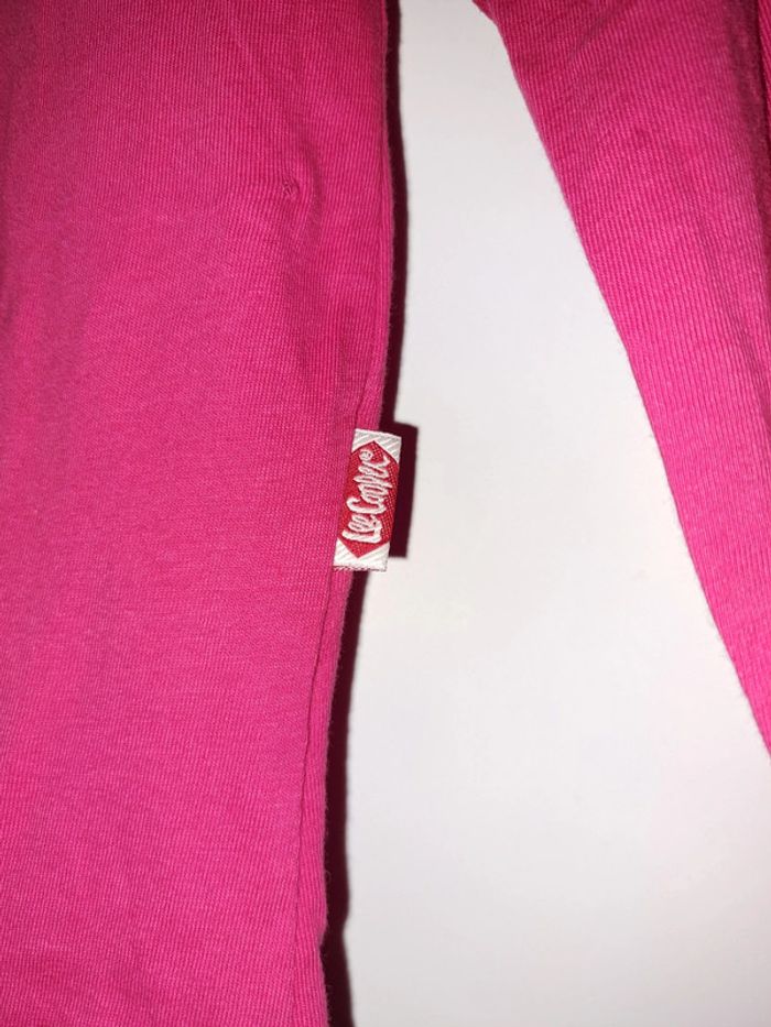 T-shirt rose/fuschia Lee Cooper - photo numéro 4