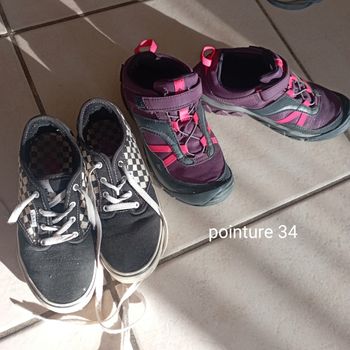 Chaussures pointure 34