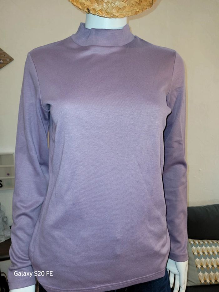 Pull col cheminée - photo numéro 2