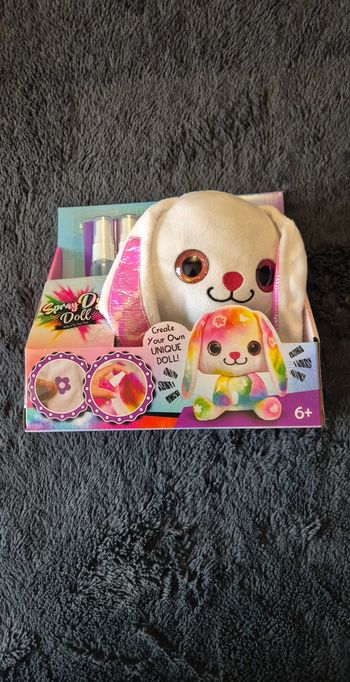 Airbrush Plush Puppy, Decor Over + Over - 4 stylos à Craie lavables, aérographe
