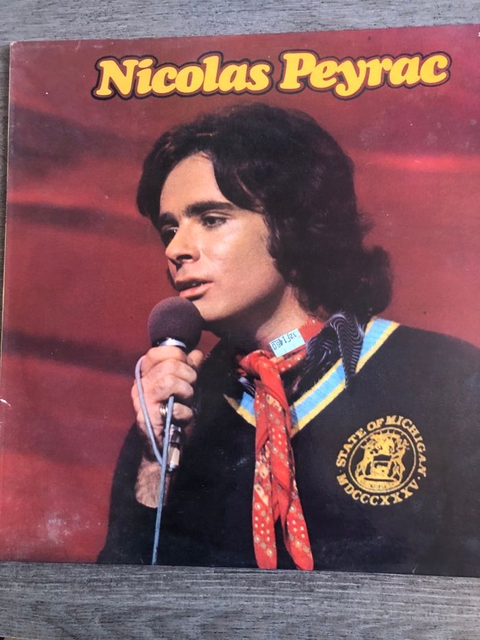 Vinyle  33t Nicolas Peyrac