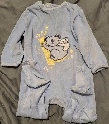 Pyjama bleu Tex basic