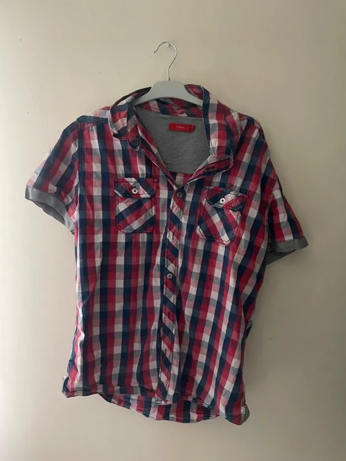 Chemise à carreau de la marque Tissaia