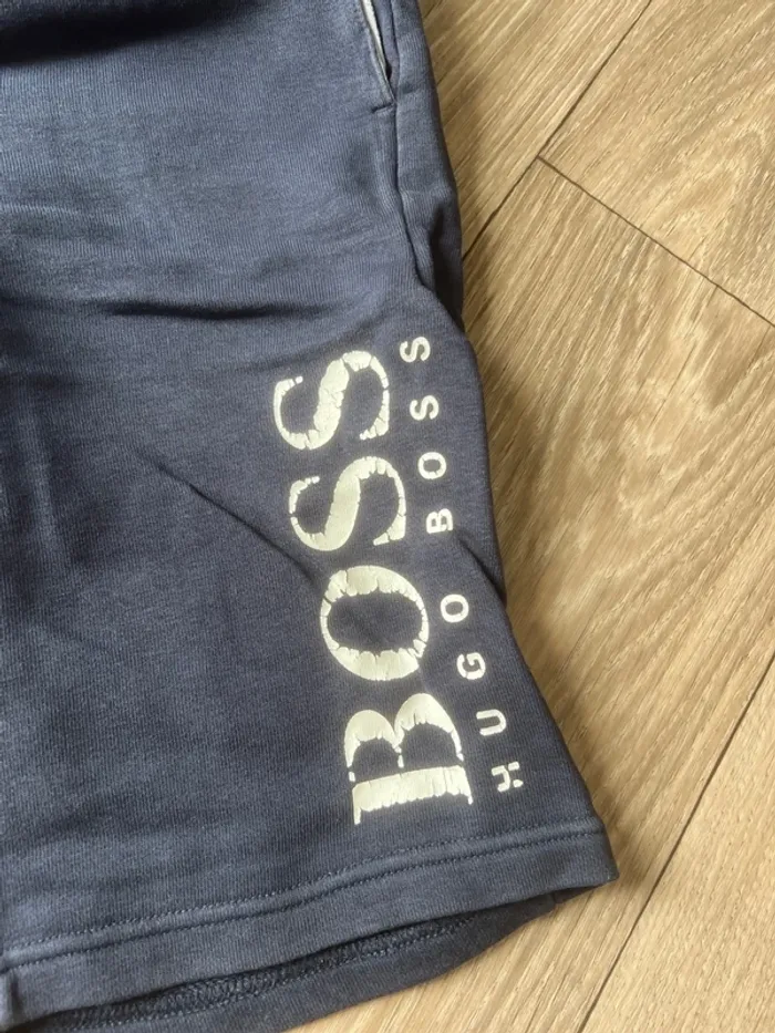 Ensemble short et veste de survêtement Boss garçon 10ans - photo numéro 4
