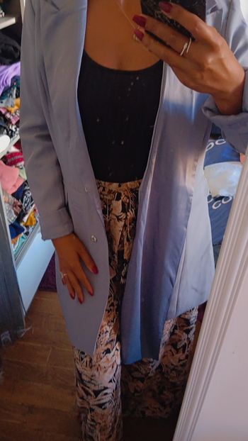 Veste grise Boohoo taille L