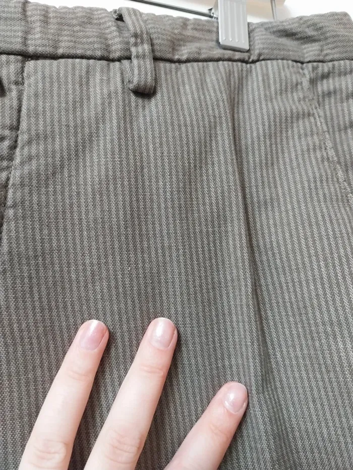 Pantalon tailleur marron 38 Settecento - photo numéro 4