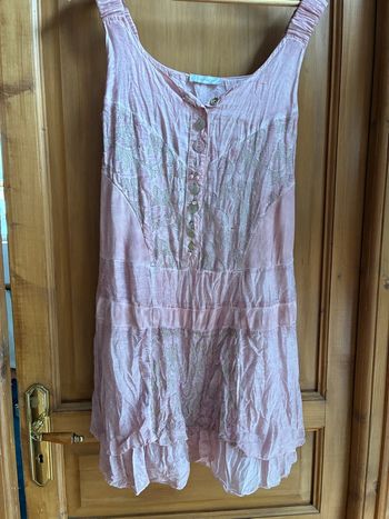 Robe légère + gilet court 