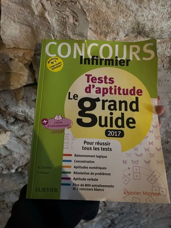 Concours infirmiers test d’aptitude 