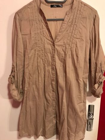 Chemise beige