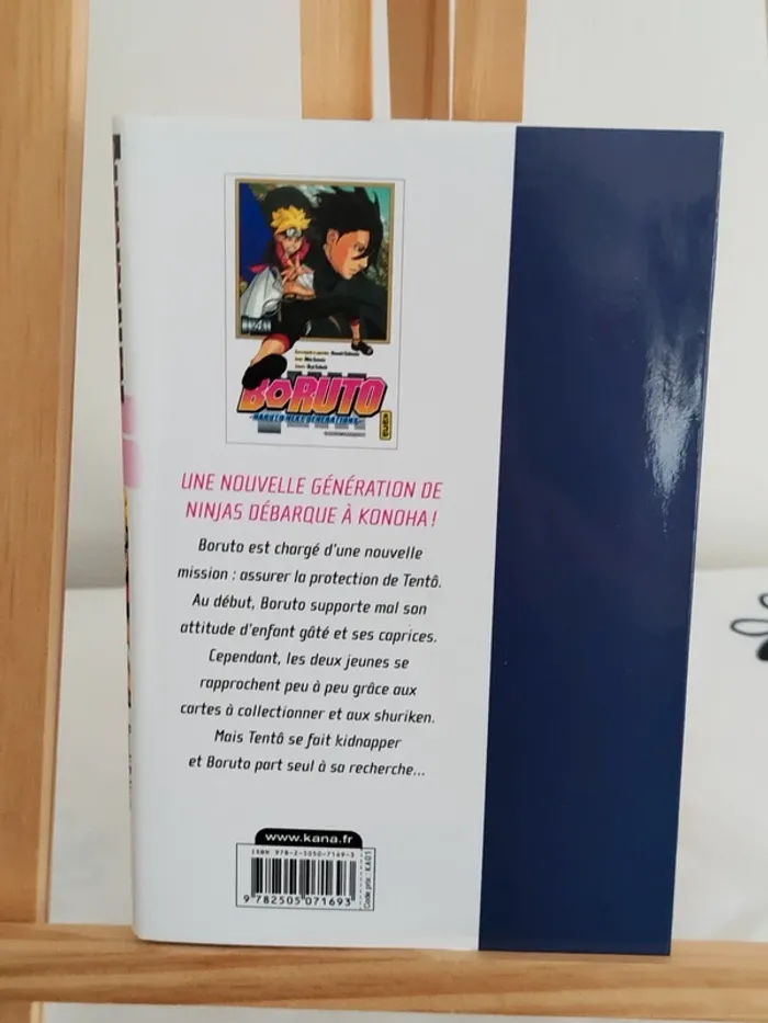 Lot de 5 livres Mangas Boruto tome 1 à 5 Kana - photo numéro 9