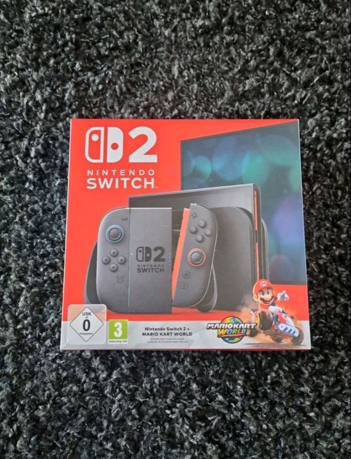 Console Nintendo Switch 2 + lot Mario Kart World