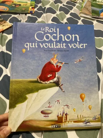 Livre Le roi cochon qui voulait voler