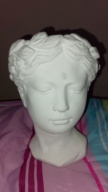 Porte plante visage H. maxi 20cm