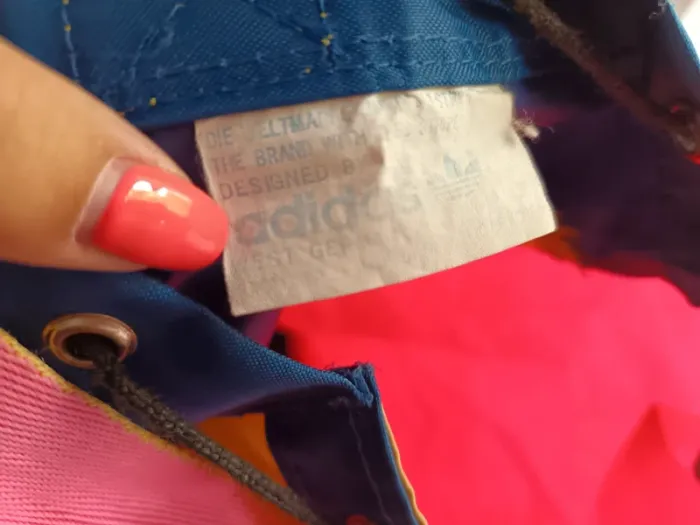 Grand sac polochon vintage Adidas - photo numéro 6