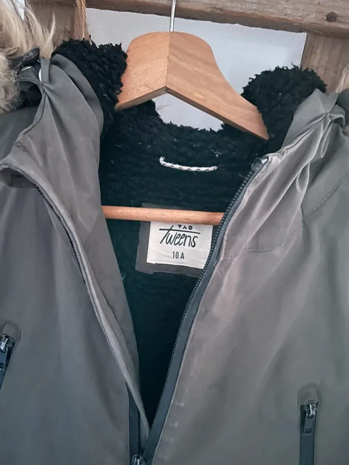 Manteau Kaki _ TAO - photo numéro 3