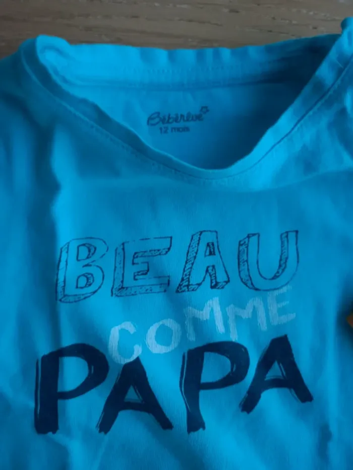 Lot tee-shirt 12 mois - photo numéro 3