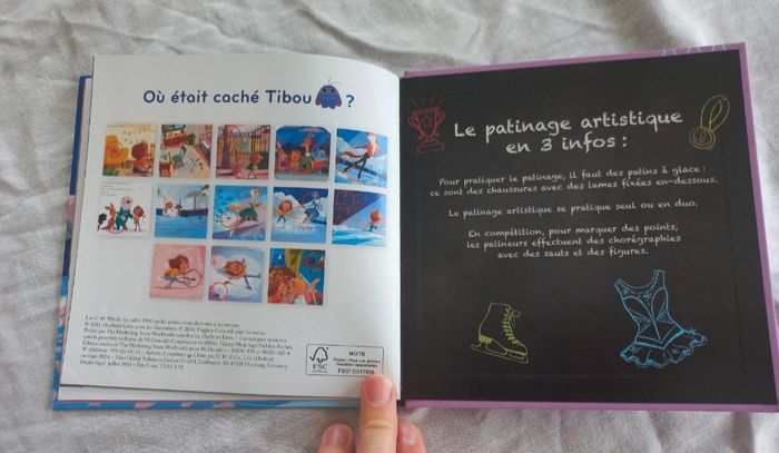 Livre "Le gala de patinage" du MacDonald's - photo numéro 4