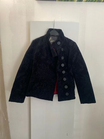 Manteau noir desigual