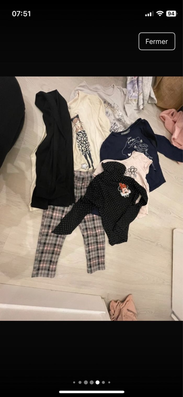 Lot vêtements fille - photo numéro 8
