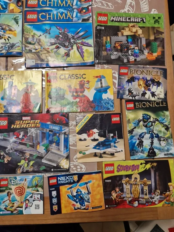 Lot notices lego - photo numéro 2