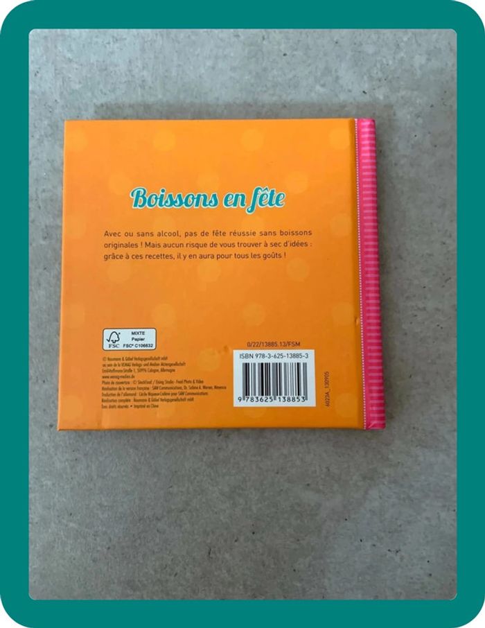 Livre de recette Boisson en fête - photo numéro 2