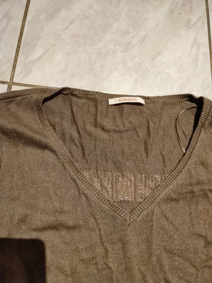 Pull kaki - photo numéro 2