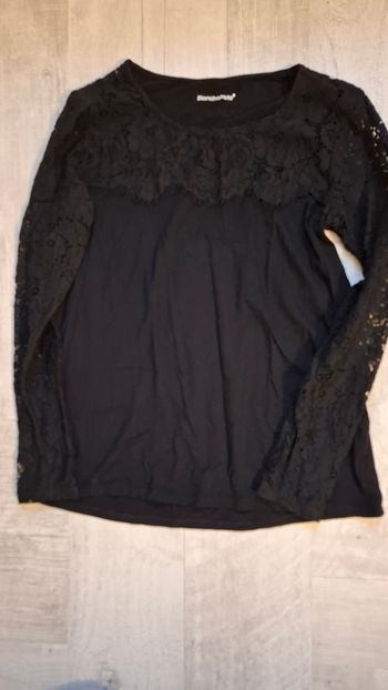 Blouse/Haut manches dentelle