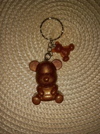 Porte clé ourson et son petit