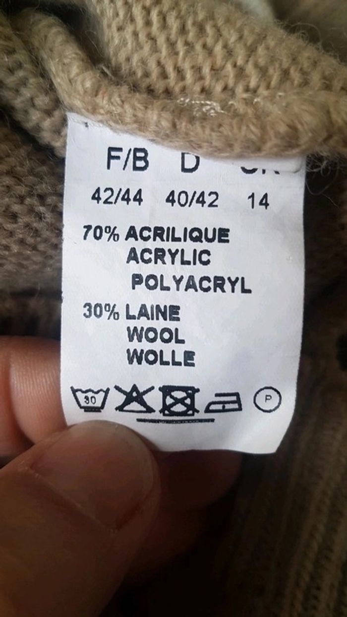 Pull marron - photo numéro 5