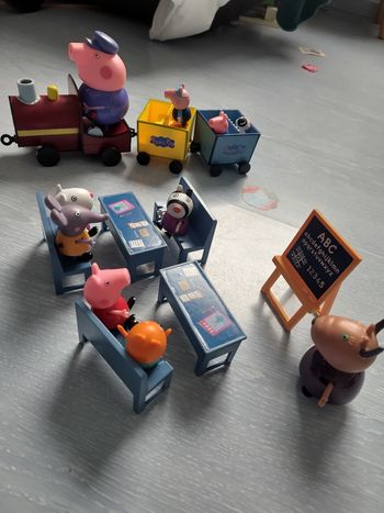 Lot jouets Peppa pig