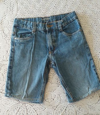 Short en jeans