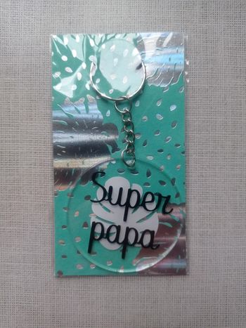 Porte clé super papa