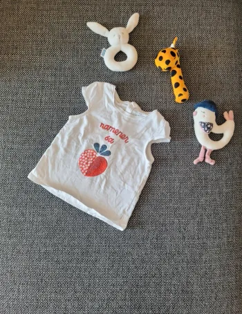 T-shirt brillant fille Obaibi 18 mois