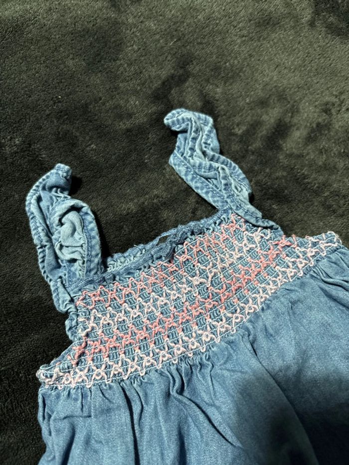 Petit robe jean bretelle - photo numéro 2