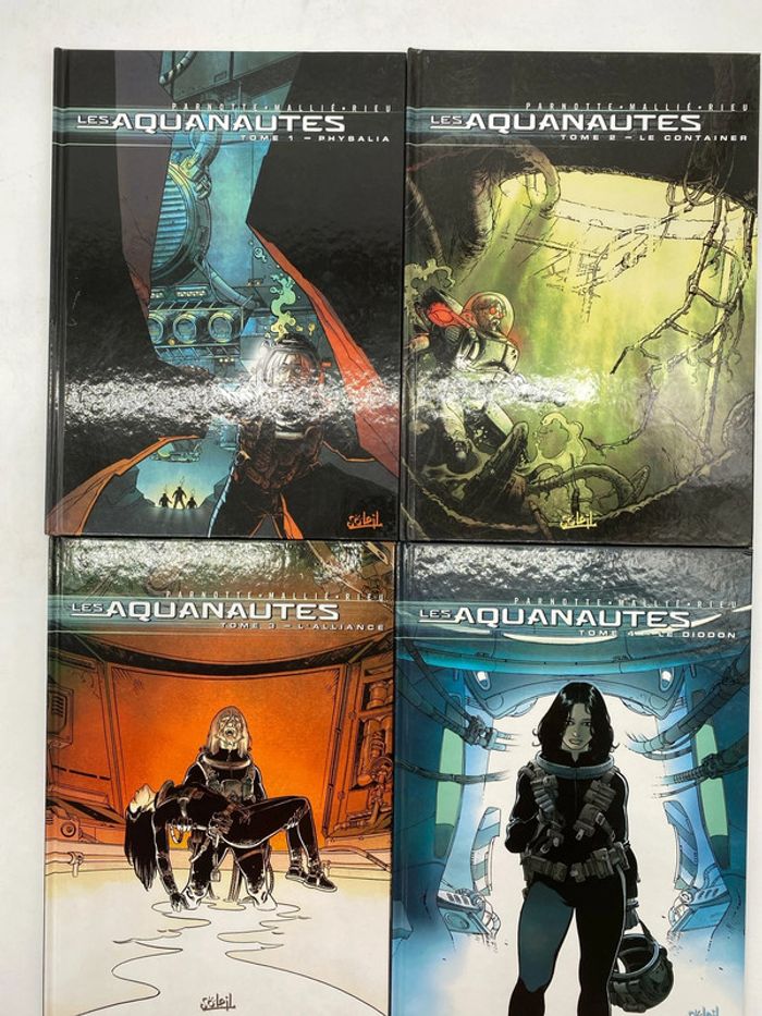Les aquanautes tome 1 a 4
