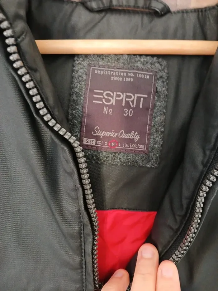 Blouson anorak chaud esprit M noir - photo numéro 3